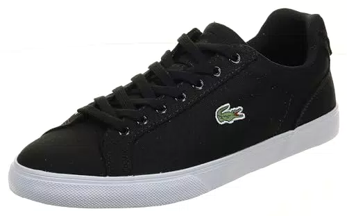 Lacoste 45cma0054, Zapatillas Vulcanized Hombre, Blk Wht