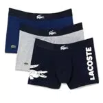 Lacoste 5H1803 Ropa Interior, Marine/Blanc-Argent Chine