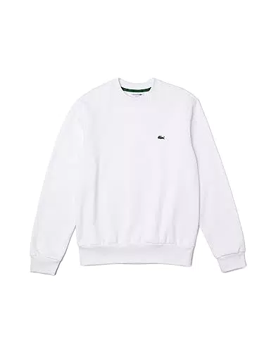 Lacoste SH9608 Sudaderas, Blanc, 3XL para Hombre