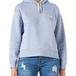 Lee Essential Hoodie Sudadera con Capucha, Parry Blue