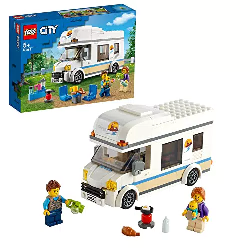 LEGO 60283 City Grandes Vehículos Autocaravana de Vacaciones