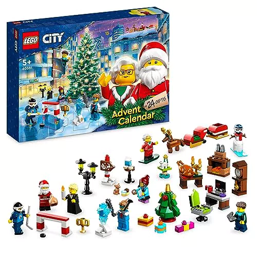 LEGO 60381 City Calendario de Adviento 2023 con 24 Regalos