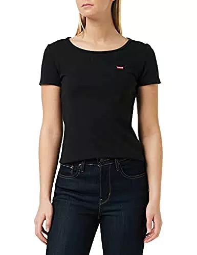 Levi's 2-Pack Tee Camiseta Mujer White +/Mineral Black XXS