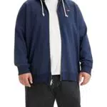 Levi's Big & Tall Original Housemark Zip Up, Sudadera con capucha
