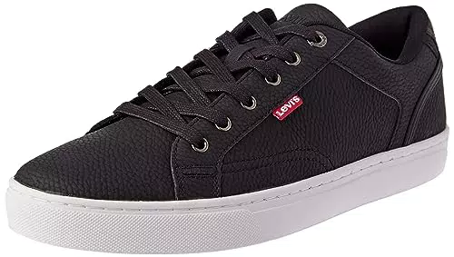 Levi's Courtright, Zapatillas Hombre, Regular Black