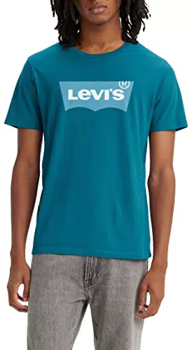 Levi's Graphic Crewneck Tee, Camiseta, Hombre, Batwing Ocean Depths