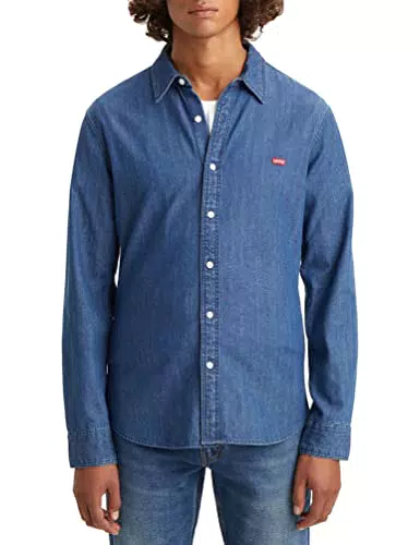Levi's Long-Sleeve Battery Housemark Slim Camisa Hombre