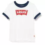 Levi's Lvb-batwing ringer tee Niños Blanco 14 años