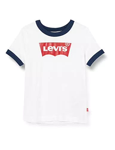 Levi's Lvb-batwing ringer tee Niños Blanco 14 años