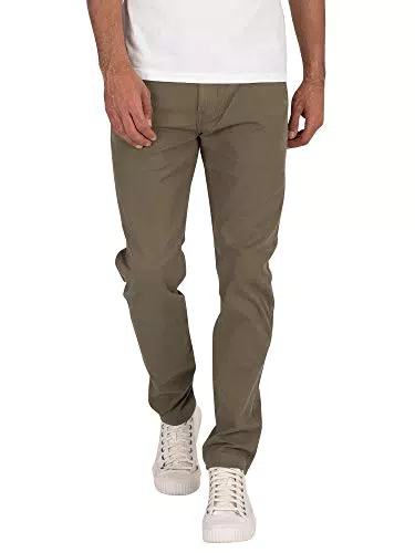 Levi's XX Chino Slim II, Pantalones, Hombre, Bunker Olive Shady Gd B