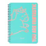 Libreta a4 unicornio mint you are fantastic