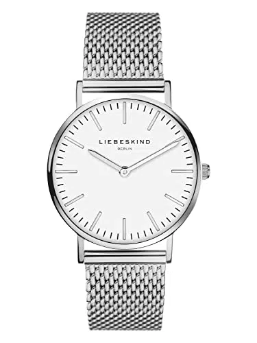 Liebeskind Reloj análogo para Mujeres de Cuarzo con Correa en Acero Inoxidable LT-0075-MQ