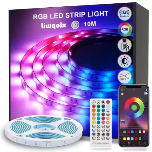 Liwqolx Tira LED 10 Metros, Luces LED Habitación 10M