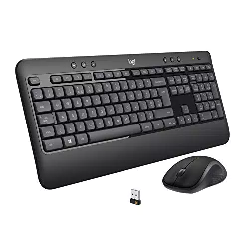 Logitech MK540 Advanced Combo Teclado y Ratón Inalámbrico para Windows