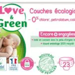 Love & Green Pañales hipoalergénicos 0% para bebé