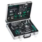 Mannesmann - M29072-124 piezas Juego de herramientas en maletín de aluminio