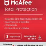 McAfee Total Protection 2023, Exclusivo en Amazon, 3 Dispositivos