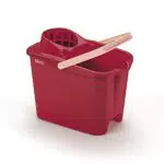 Mery, Cubo con Escurridor, Cubo para Fregar, Polipropileno