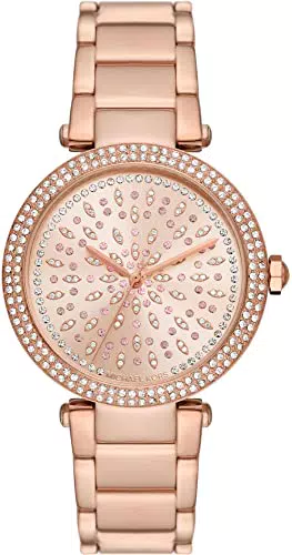 Michael Kors Reloj para mujer Parker, movimiento de tres agujas