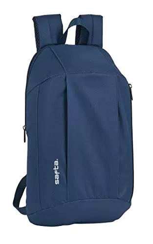 MINI MOCHILA BOLSILLO VERTICAL SAFTA AZUL NAVY