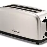 Moulinex Classic LS330D Tostador Acero Inoxidable, 2 Ranuras largas y anchas