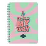 Mr.Wonderful - A5 notebook - I'll do it my way