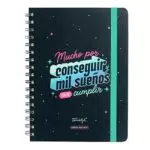 Mr. Wonderful, Agenda Wonder 2023-2024 Semanal, Mucho por conseguir y mil sueños que cumplir