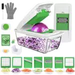 Multiusos Cortador de Verduras 13 en, acero inoxidable