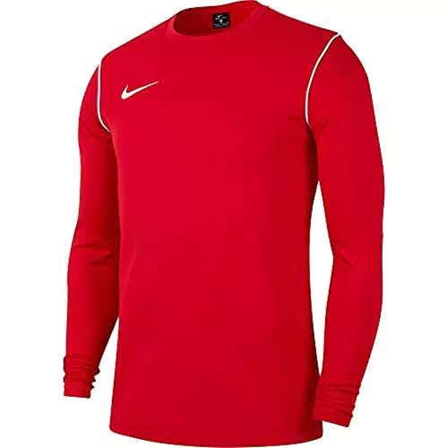 Nike Dri-Fit Park Long Sleeve Top, Niños, University Red/White/White