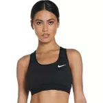 NIKE Med Non Pad Bra Sujetador de Deporte, Mujer, Black/