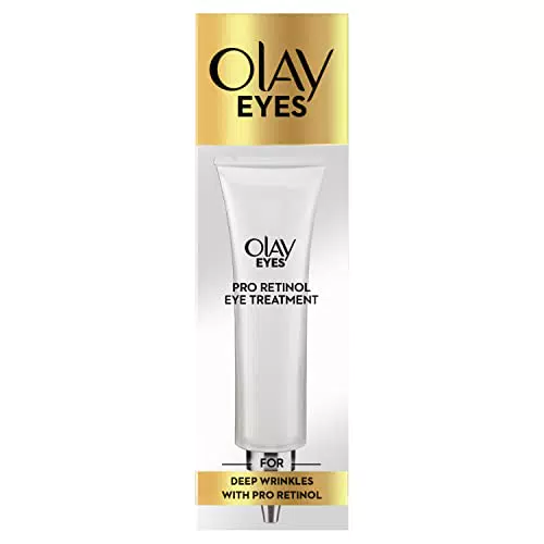 Olay Eyes Pro-Retinol Tratamiento de ojos, Tratamiento antiarrugas con niacinamida y pro-retinol