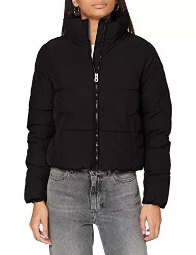 ONLY Onldolly Otw Noos-Chaqueta de Manga Corta, Negro