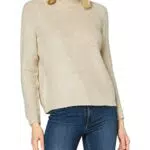 ONLY Onljade L/S Jersey Knt Noos Suéter, Blancocap Gris
