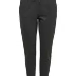 ONLY Poptrash Trousers Pantalones, Dark Grey Melange