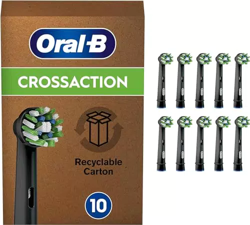 Oral-B CrossAction Cabezales De Recambio Black Edition