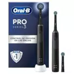 Oral-B Pro 3 3900N Cepillos de Dientes Eléctricos con Mango Recargable y 1 Cabezal de Recambio