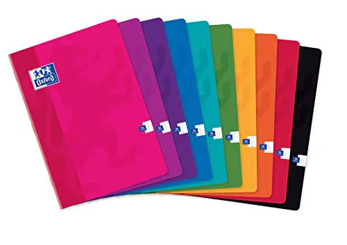 Oxford Classic - Pack de 10 libretas grapadas de tapa blanda