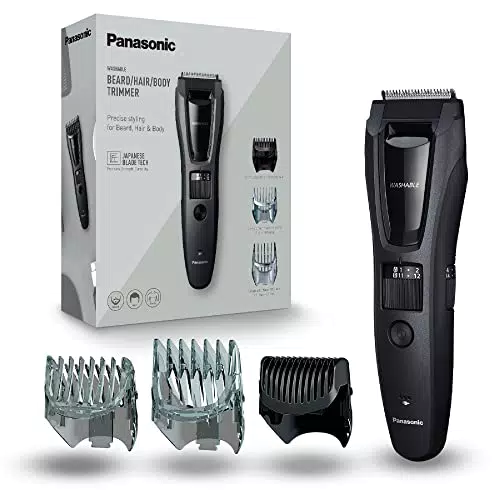 Panasonic Recortador de barba/cabello ER-GB62 con 39 niveles de corte