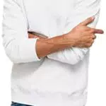 Pepe Jeans Shane Sweatshirt, Blanco, XS para Hombre