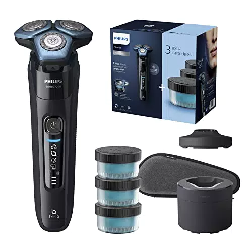 Philips Afeitadora eléctrica Wet and Dry con Tecnología SkinIQ
