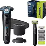 Philips Afeitadora eléctrica Wet and Dry con Tecnología SkinIQ y OneBlade