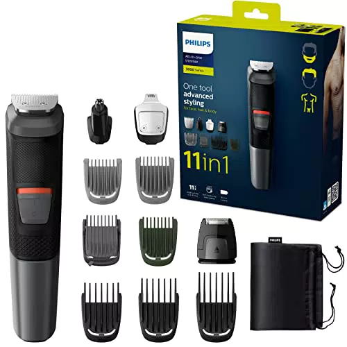 Philips Multigroom Philips Serie 5000 11 en 1 para la Cara