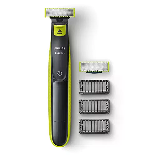 PHILIPS QP2520 / 30 OneBlade razor - 3 zapatos con clip con barba de 3 d�as - recargable - 100% impermeable