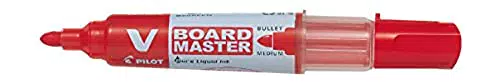 Pilot - V-Board Master- Rotulador de pizarra - Marcador Rojo - Begreen - Punta Conica Media -