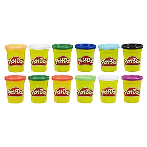 Play-Doh - Pack 12 Botes Colores Frios
