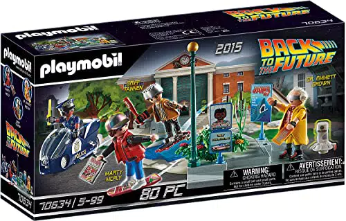 PLAYMOBIL 70634 Back to The Future Persecución en monopatín Parte II
