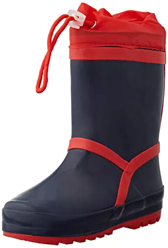 Playshoes Forro caliente básico, Botas de lluvia, Unisex niños
