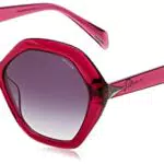 Police SPLD29 Gafas, Shiny Transparent Cyclamen, 57 para Mujer