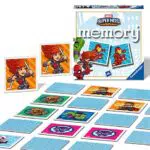 Ravensburger Marvel Avengers Super Hero Adventures Mini Memory Game - Matching Picture Snap Pairs Games For Kids Age 3 Years Up