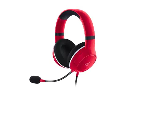 Razer Kaira X - Auriculares de Juego con Cable para Xbox Series X|S + PC + Mac + Switch + Mobile Rojo